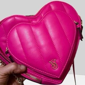Victoria Secret Pink Heart-Shaped Women's Bag
